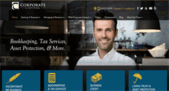 Desktop Screenshot of corporatecapitalinc.com